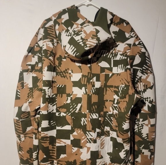 Nike Sportswear Tech Fleece Hoodie Men's Full Zip Sweatshirt Camo Size XXL - Picture 2 of 4